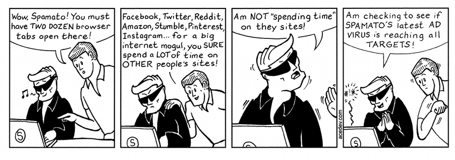 acedev comic, webcomic for Tuesday 25 Apr 2017
